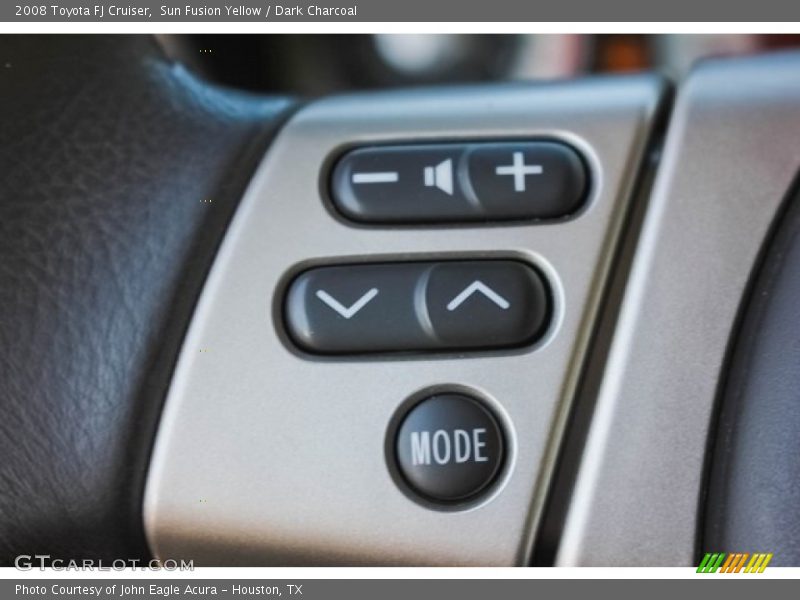 Sun Fusion Yellow / Dark Charcoal 2008 Toyota FJ Cruiser