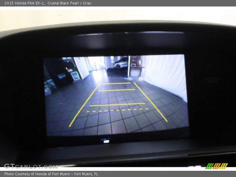Crystal Black Pearl / Gray 2015 Honda Pilot EX-L