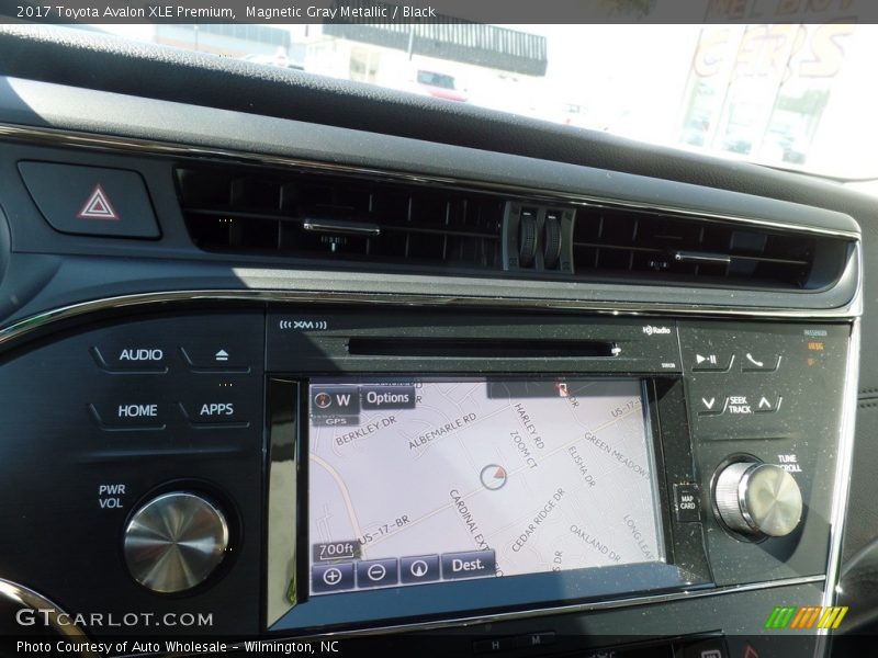 Magnetic Gray Metallic / Black 2017 Toyota Avalon XLE Premium
