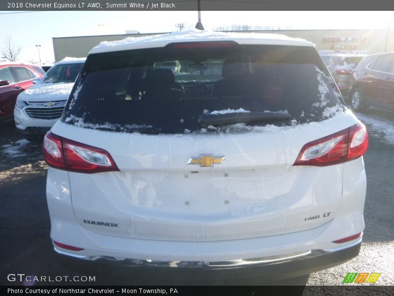 Summit White / Jet Black 2018 Chevrolet Equinox LT AWD