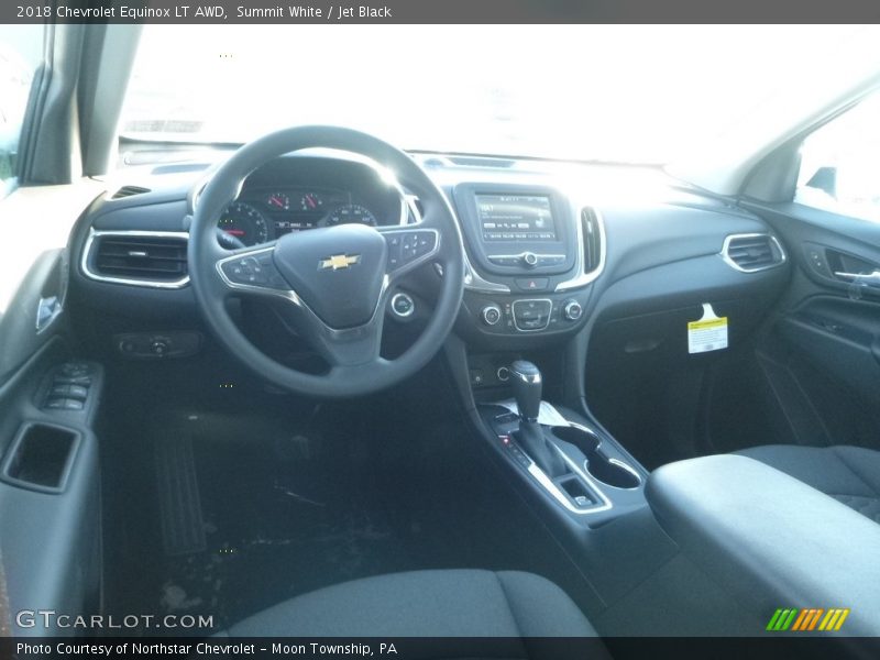 Summit White / Jet Black 2018 Chevrolet Equinox LT AWD