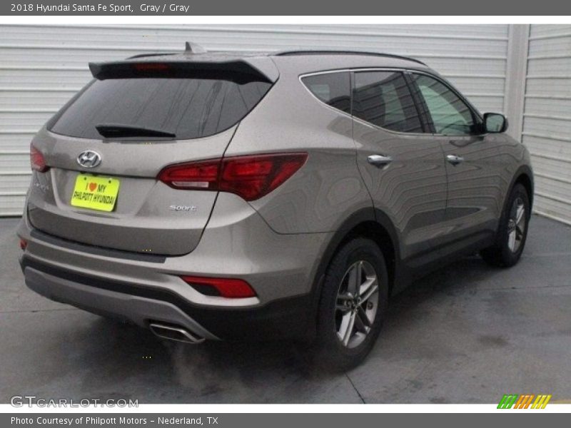 Gray / Gray 2018 Hyundai Santa Fe Sport