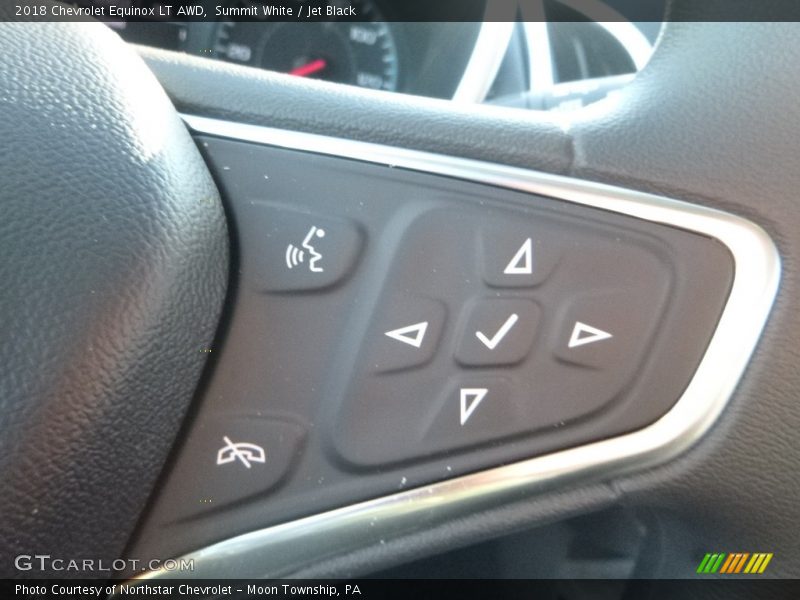 Summit White / Jet Black 2018 Chevrolet Equinox LT AWD