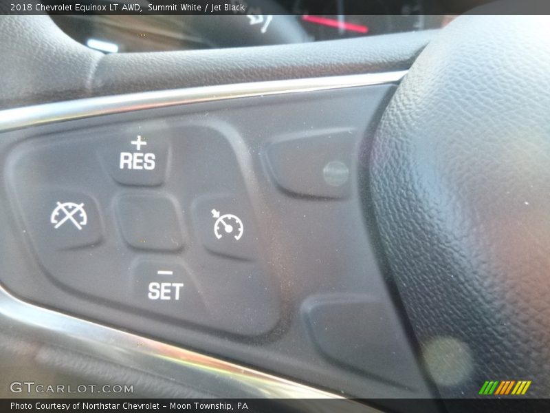 Summit White / Jet Black 2018 Chevrolet Equinox LT AWD