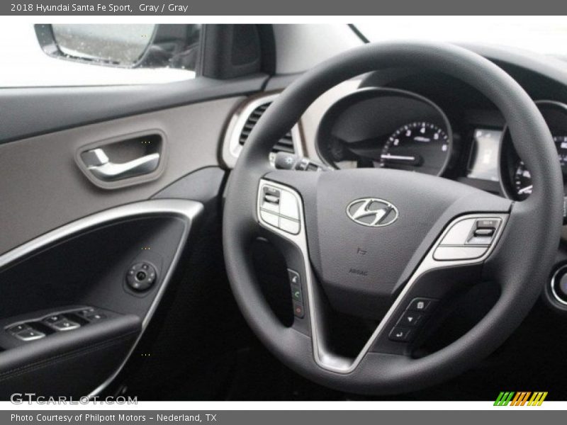 Gray / Gray 2018 Hyundai Santa Fe Sport