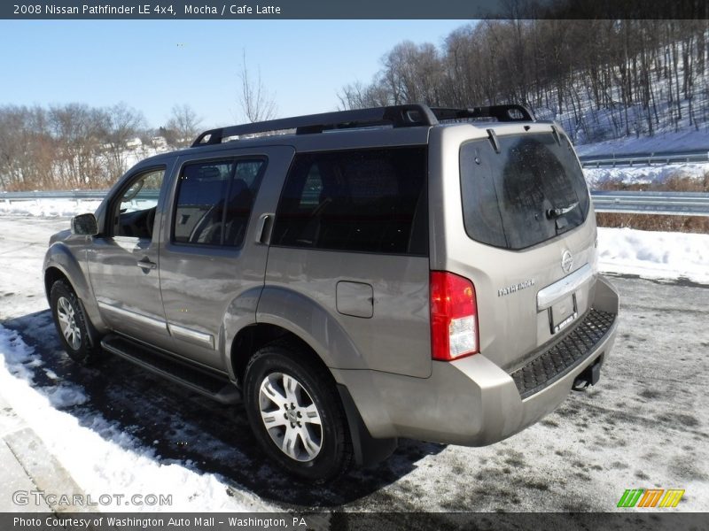 Mocha / Cafe Latte 2008 Nissan Pathfinder LE 4x4