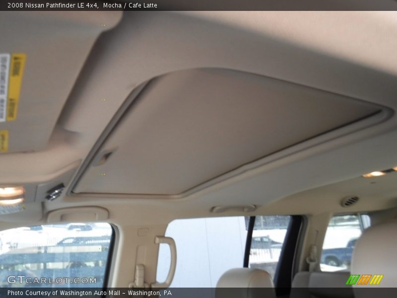 Mocha / Cafe Latte 2008 Nissan Pathfinder LE 4x4