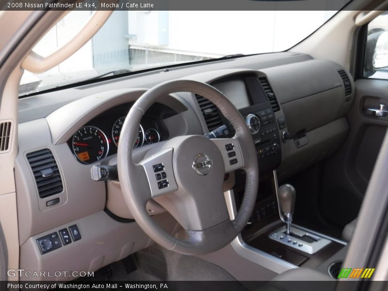 Mocha / Cafe Latte 2008 Nissan Pathfinder LE 4x4