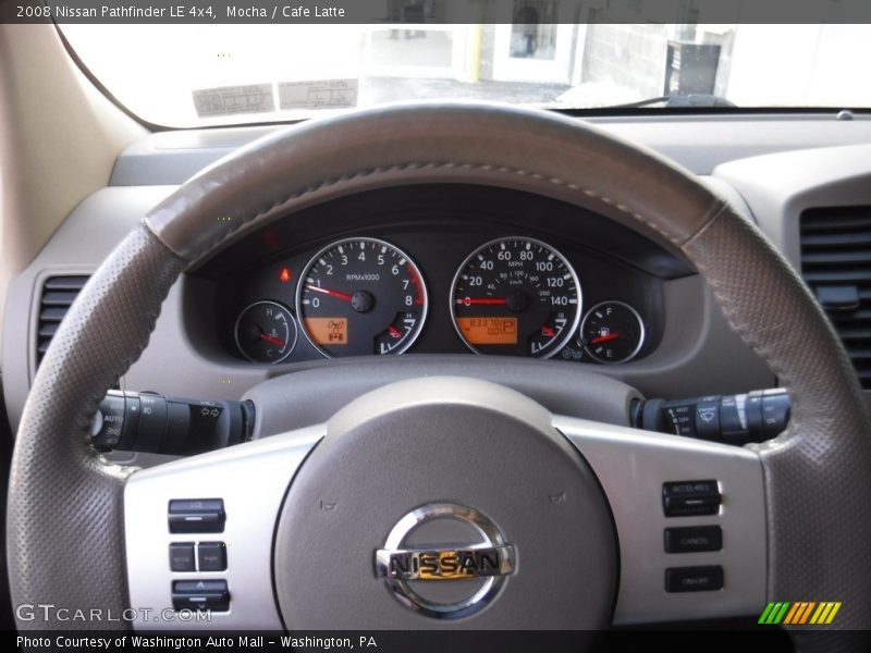 Mocha / Cafe Latte 2008 Nissan Pathfinder LE 4x4