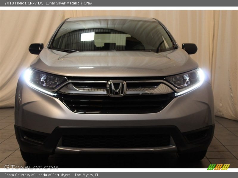 Lunar Silver Metallic / Gray 2018 Honda CR-V LX