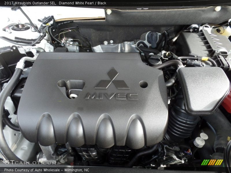  2017 Outlander SEL Engine - 2.4 Liter DOHC 16-Valve MIVEC 4 Cylinder