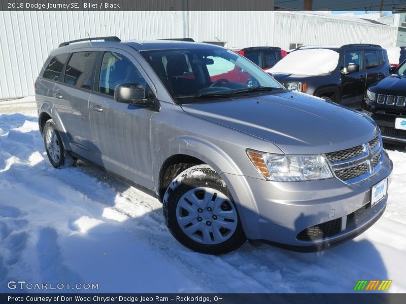 Billet / Black 2018 Dodge Journey SE