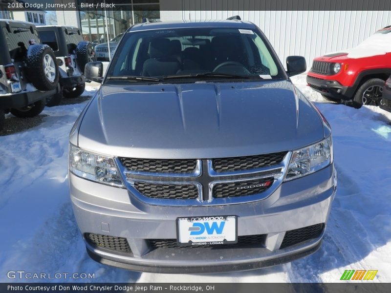 Billet / Black 2018 Dodge Journey SE