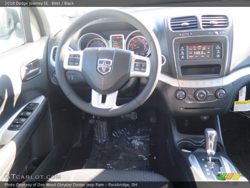 Billet / Black 2018 Dodge Journey SE