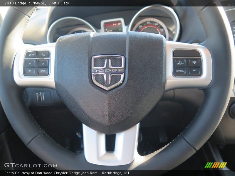 Billet / Black 2018 Dodge Journey SE