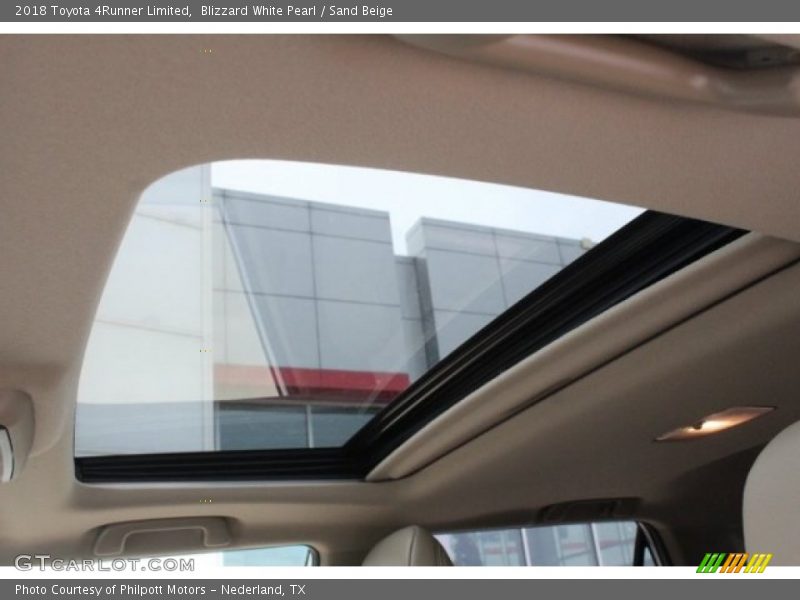 Blizzard White Pearl / Sand Beige 2018 Toyota 4Runner Limited