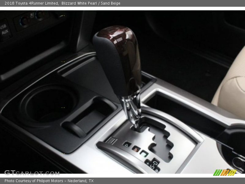 Blizzard White Pearl / Sand Beige 2018 Toyota 4Runner Limited