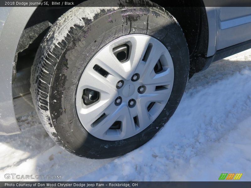 Billet / Black 2018 Dodge Journey SE