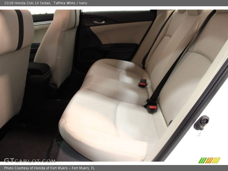 Taffeta White / Ivory 2018 Honda Civic LX Sedan