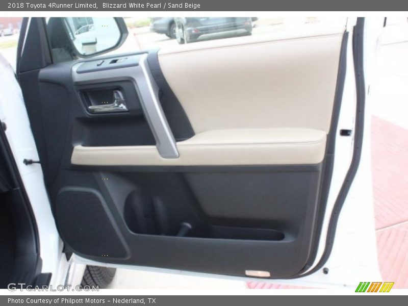 Blizzard White Pearl / Sand Beige 2018 Toyota 4Runner Limited