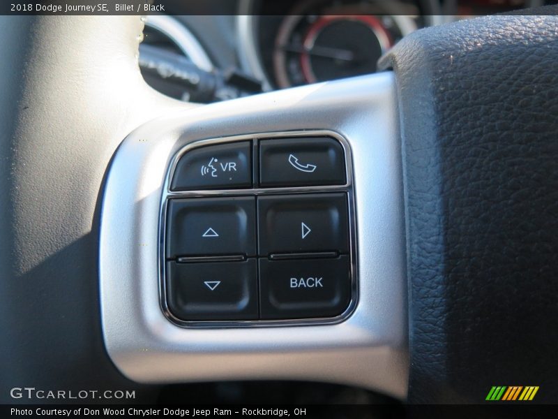 Billet / Black 2018 Dodge Journey SE