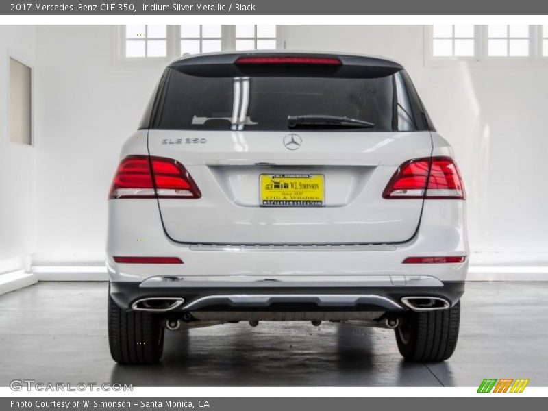 Iridium Silver Metallic / Black 2017 Mercedes-Benz GLE 350