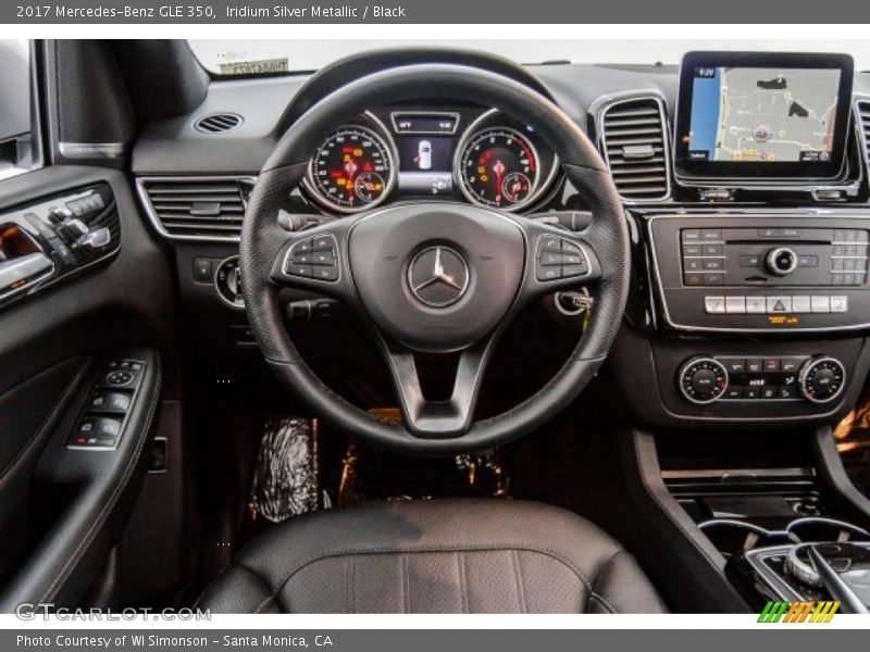 Iridium Silver Metallic / Black 2017 Mercedes-Benz GLE 350