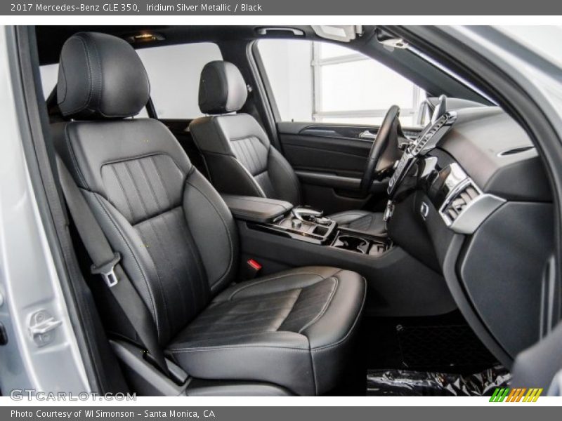 Iridium Silver Metallic / Black 2017 Mercedes-Benz GLE 350