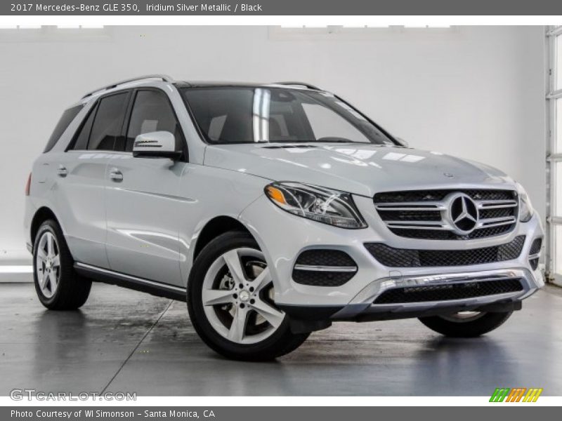 Iridium Silver Metallic / Black 2017 Mercedes-Benz GLE 350