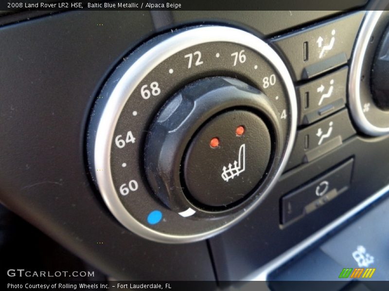 Baltic Blue Metallic / Alpaca Beige 2008 Land Rover LR2 HSE
