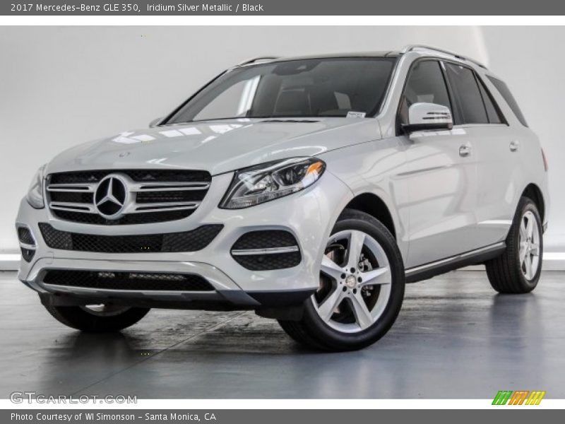 Iridium Silver Metallic / Black 2017 Mercedes-Benz GLE 350