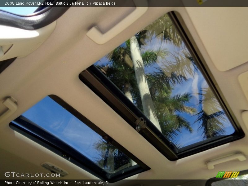 Baltic Blue Metallic / Alpaca Beige 2008 Land Rover LR2 HSE