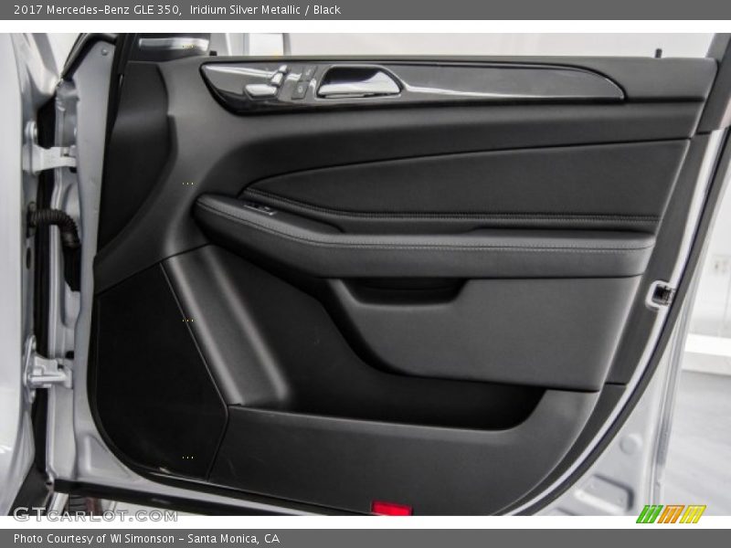 Iridium Silver Metallic / Black 2017 Mercedes-Benz GLE 350