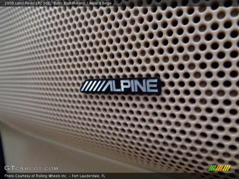 Baltic Blue Metallic / Alpaca Beige 2008 Land Rover LR2 HSE