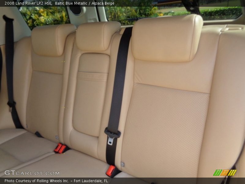 Baltic Blue Metallic / Alpaca Beige 2008 Land Rover LR2 HSE