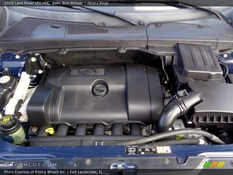 Baltic Blue Metallic / Alpaca Beige 2008 Land Rover LR2 HSE