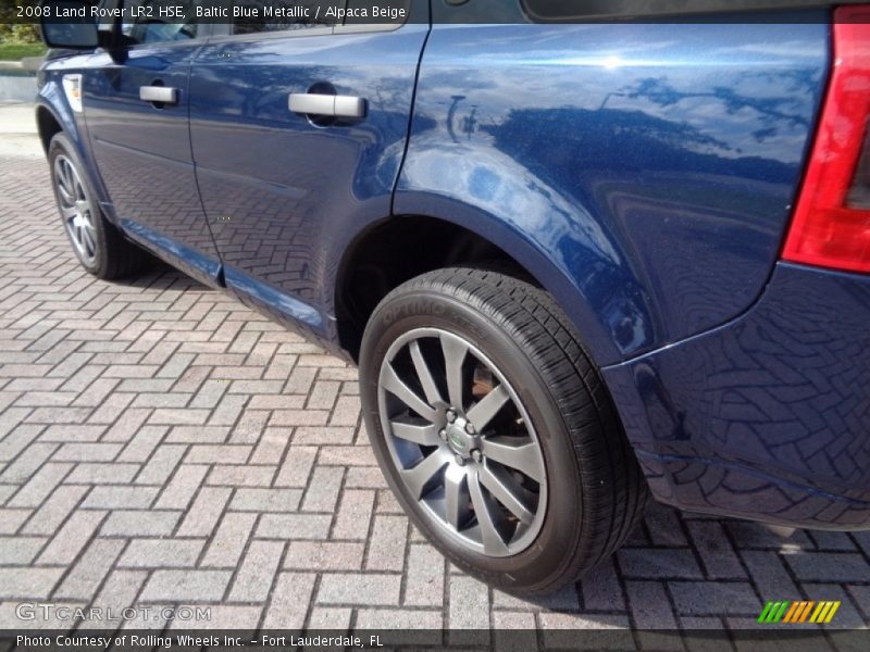 Baltic Blue Metallic / Alpaca Beige 2008 Land Rover LR2 HSE
