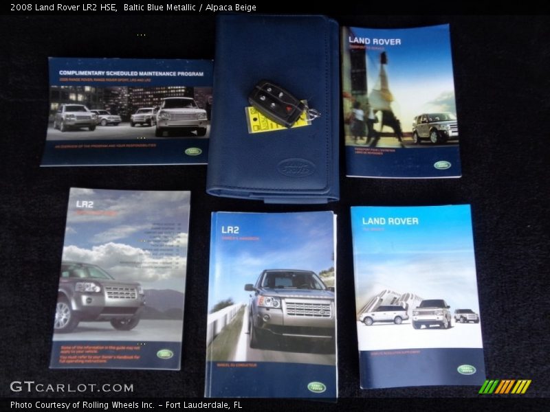 Baltic Blue Metallic / Alpaca Beige 2008 Land Rover LR2 HSE