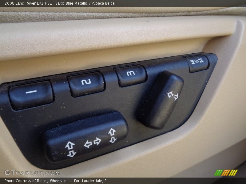 Baltic Blue Metallic / Alpaca Beige 2008 Land Rover LR2 HSE