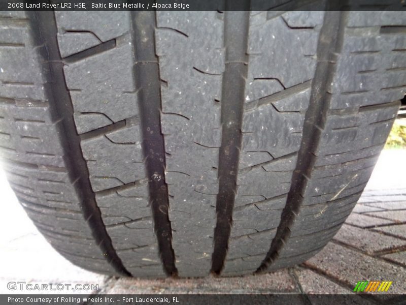 Baltic Blue Metallic / Alpaca Beige 2008 Land Rover LR2 HSE