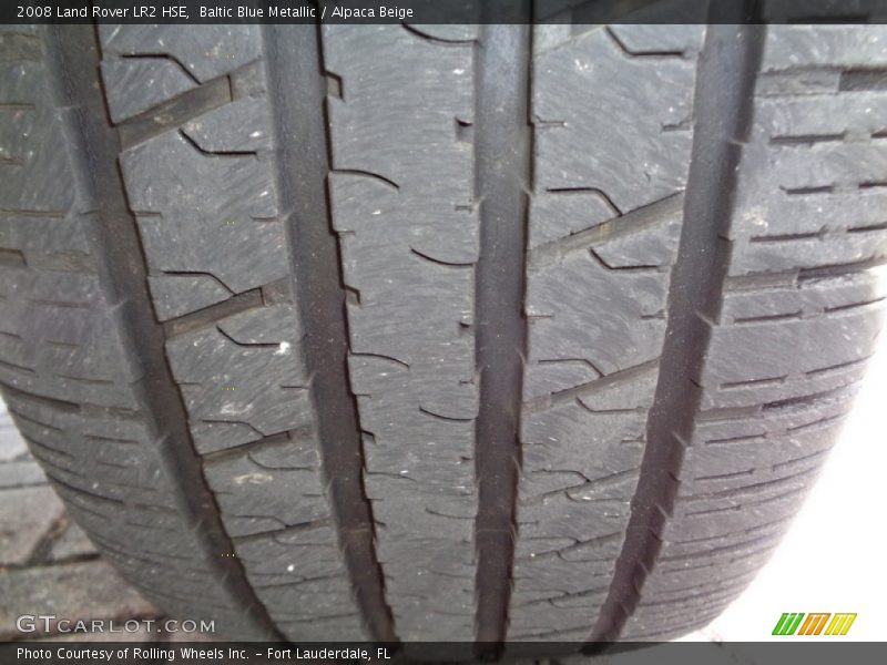 Baltic Blue Metallic / Alpaca Beige 2008 Land Rover LR2 HSE
