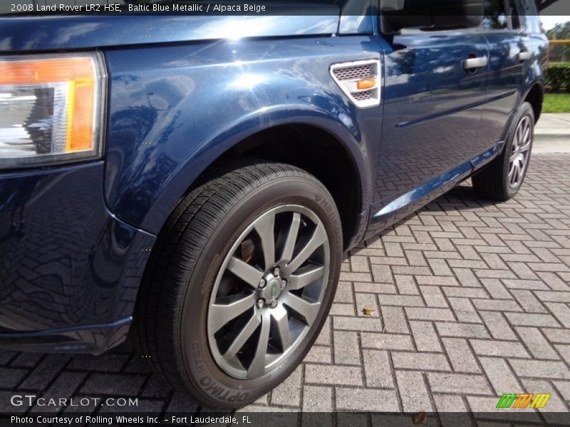 Baltic Blue Metallic / Alpaca Beige 2008 Land Rover LR2 HSE
