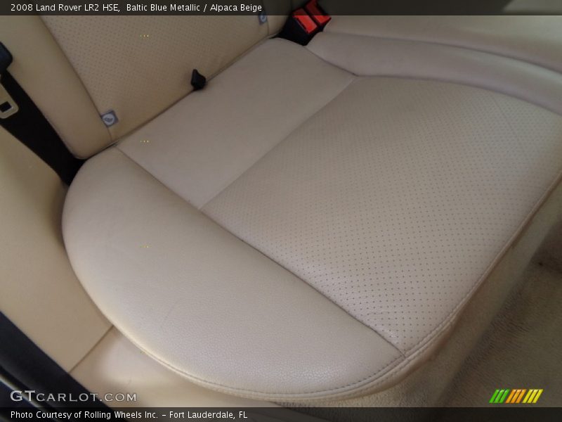 Baltic Blue Metallic / Alpaca Beige 2008 Land Rover LR2 HSE