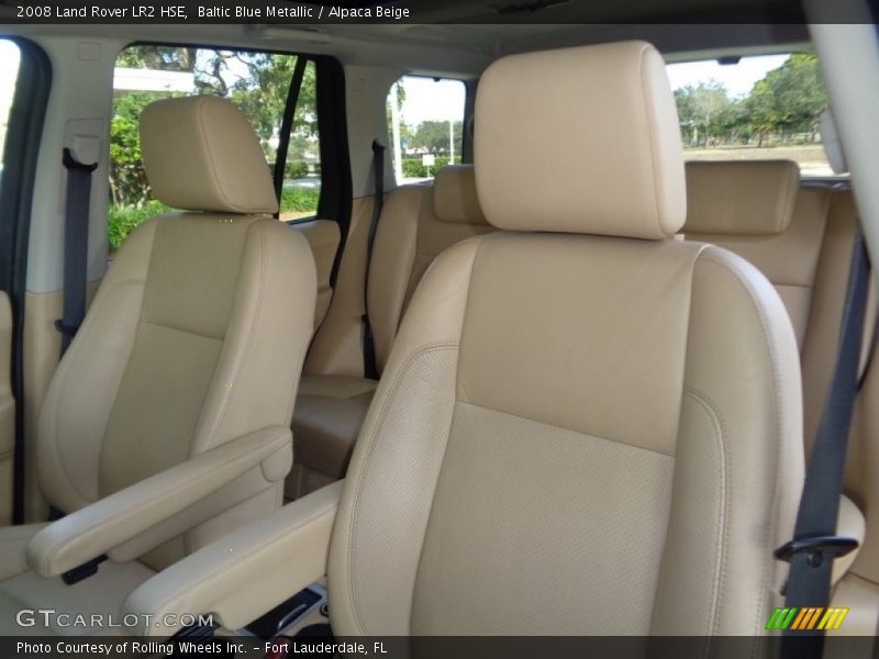 Baltic Blue Metallic / Alpaca Beige 2008 Land Rover LR2 HSE
