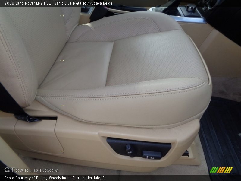 Baltic Blue Metallic / Alpaca Beige 2008 Land Rover LR2 HSE