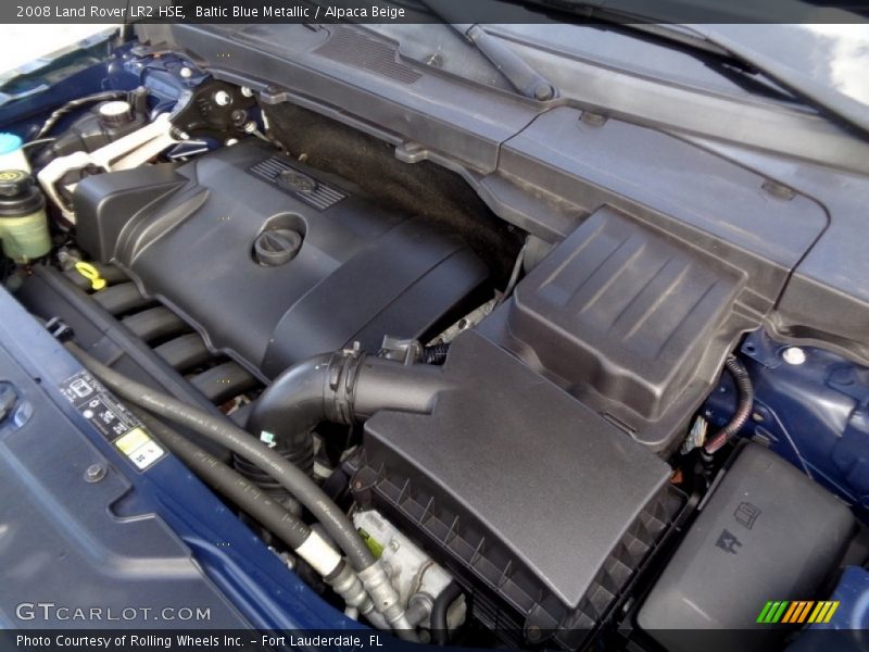 Baltic Blue Metallic / Alpaca Beige 2008 Land Rover LR2 HSE