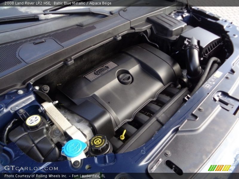 Baltic Blue Metallic / Alpaca Beige 2008 Land Rover LR2 HSE