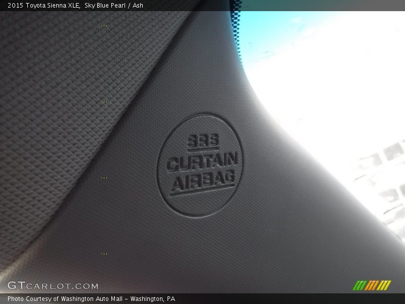 Sky Blue Pearl / Ash 2015 Toyota Sienna XLE