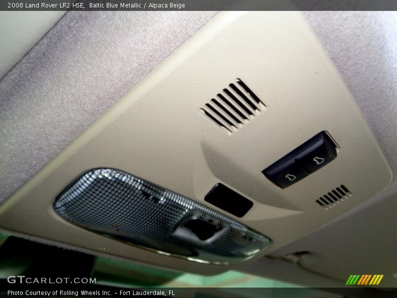 Baltic Blue Metallic / Alpaca Beige 2008 Land Rover LR2 HSE