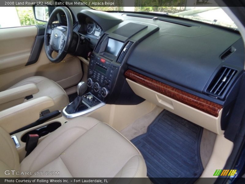 Baltic Blue Metallic / Alpaca Beige 2008 Land Rover LR2 HSE